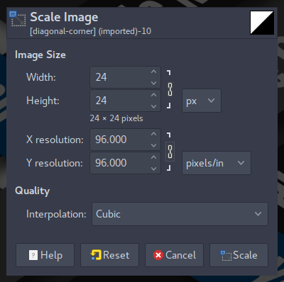 XBM: GIMP: Scale Image