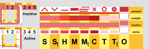 xfwm4 Theme: Tutor 03 - Slices Preview