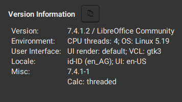 LibreOffice VCL: Dark