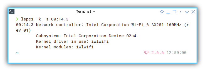 Device: lspci: kernel driver