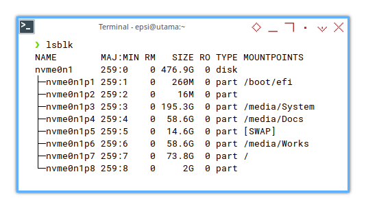 Arch Install: Partition Block Device