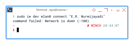 iNet wireless:  Network is down