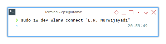 iNet wireless: iw dev wlan0 connect