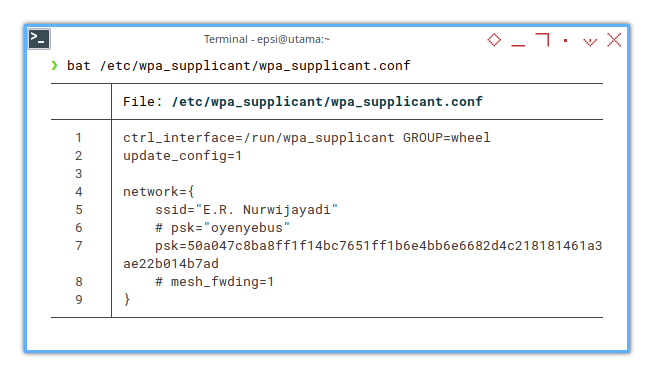 WPA: Configuration