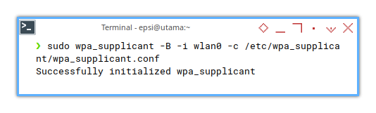 WPA: wpa_supplicant: using config with root
