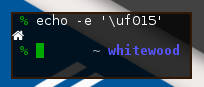 Truetype Font: XFCE4-Terminal