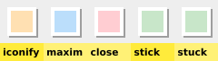 fluxbox Style: exilorate SVG unfocused button