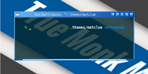 openbox Theme: matclue horizontal