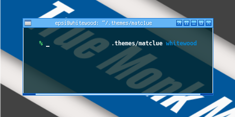 openbox Theme: matclue flat solid