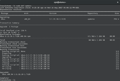 DNF Update: Shorter Example