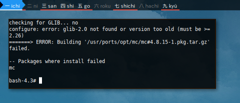 Docker Crux: mc error