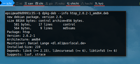 docker debian