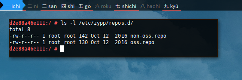 Docker Zypp: /etc/zypp/repos.d/