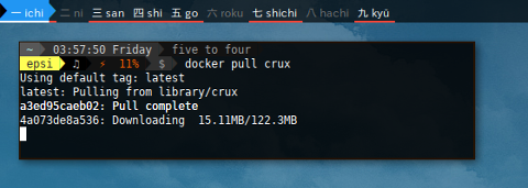 Docker Pull Crux Linux