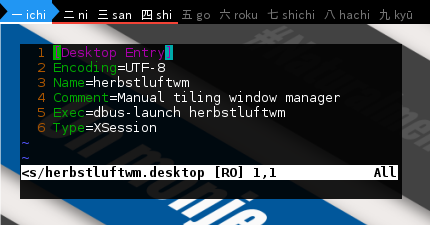 dbus-launch: *.desktop