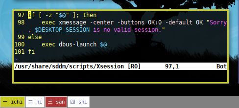 dbus: sddm Xsession wrapper