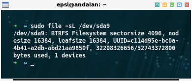 Partition: Device Information