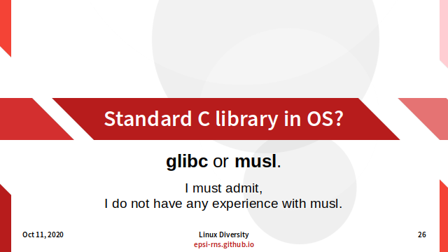 Slide - Standard C Library
