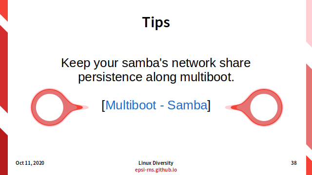 Slide - Multiboot - Tips: Samba Share